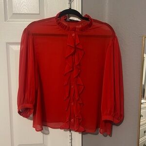 NWOT Zara Blouse